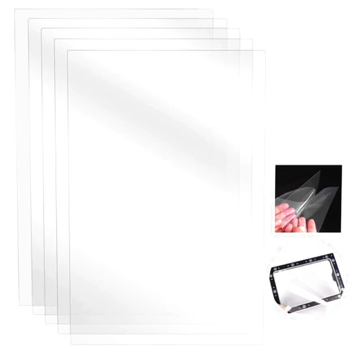 Bilway FEP Film Release Sheet 5 Pcs 260 x 200 mm 0.15mm Thickness with 95% Light Transmittance for ANYCUBIC Photon Mono X/ELEGOO Saturn/QIDI S Box/MSLA Mono/8.9