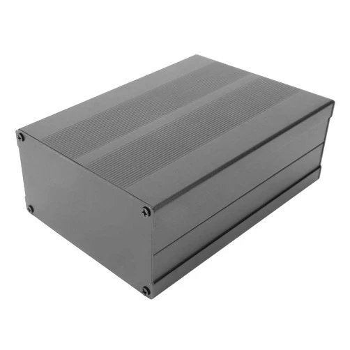 Walfront Junction Box Enclosure Electrical Boxes DIY Circuit Board Project Box Cooling Case 55 x 106 x 150mm Aluminum Alloy Box Split Type
