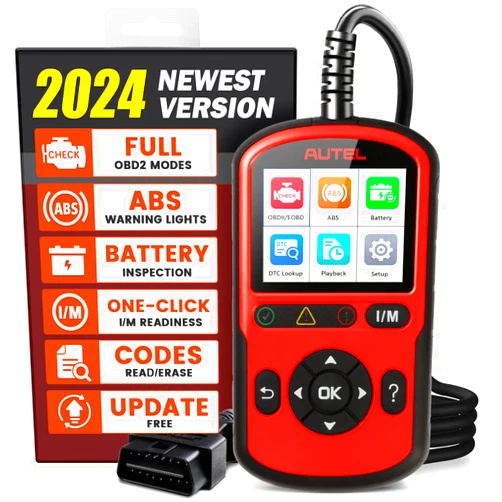 Autel OBD2 Scanner AutoLink AL549(Upgraded Ver. of AL519)Code Reader with AutoVin, Read/Erase DTCs for ABS, Universal Car Battery Test,OBDII Scan with Live Data,Check Engine Fault OBD2 Diagnostic Tool
