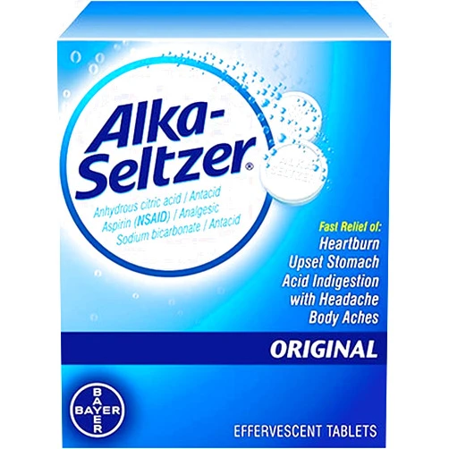 Alka-Seltzer Original with Aspirin, 24 Count