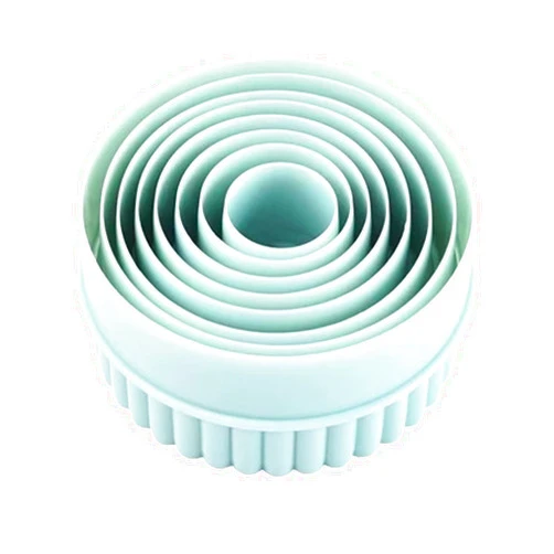 Bolonie Cookie Cutters, 8 PCS Ideal Biscuit Cutter Tool, Highly Versatile Round & Circle Cutter, Perfect for Creating Unique Shaped Biscuits and Cookies