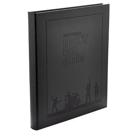 Graphic Image Terry O'Neill's Rock N Roll Album in Hand-Tooled Luxe Leather -