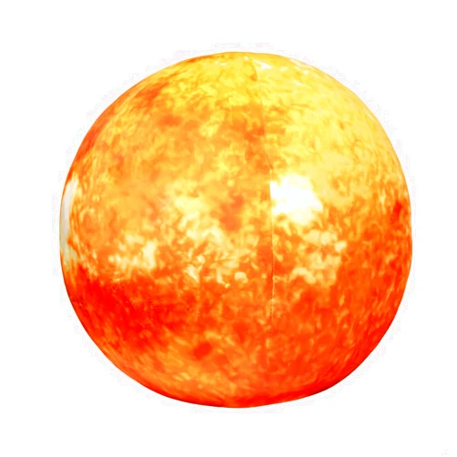Owemeet 10.6“ Planet Plush Soft Planet Plush Plush Pillow Toys Stuffed 3D Moon,Earth,Sun Plushie Doll Cute Solar System Planet Toy Gifts for Kids and Bedroom Sofa Home Decor (Sun)
