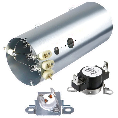 Monkemon 134792700 Dryer Heating Element, 137032600 Thermal Limiter and 3204267 Thermostat Compatible with Electrolux Frigidaire Dryers, Replacement PS2349309 AP4368653 AP4368739 PS2349395 and AP21314