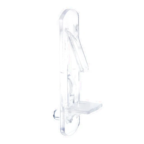 Rierdge 50 Pcs Plastic Locking Shelf Pins 5mm, 5/8