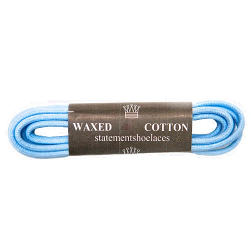 ShoeLacesExpress StatementShoelaces Waxed Cotton Thin Round Dress Shoelaces 2 Pair Pack