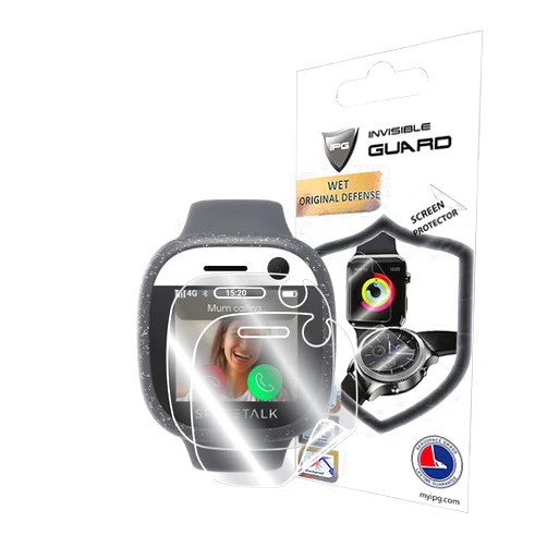 IPG for SPACETALK Adventurer Kids Smart Watch Hydrogel Screen Protector (2 Units) Invisible HD Clear Film Anti Scratch Guard-Smooth/Self-Healing/Bubble Free for Adventurer