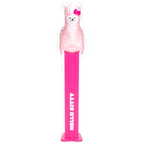 PEZ Llama Hello Kitty Pez Dispenser - Hello Llama Kitty Pez Dispenser With 2 Extra Candy Refills | Hello Kitty Party Favors, Grab Pags