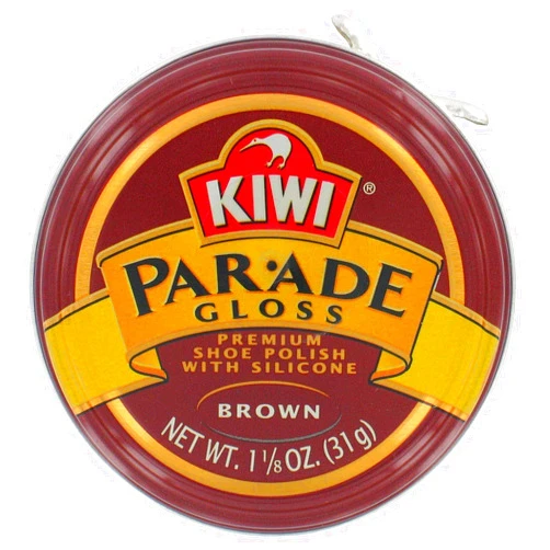 SC Johnson Kiwi Parade Gloss Paste, 1.125 Oz, Brown