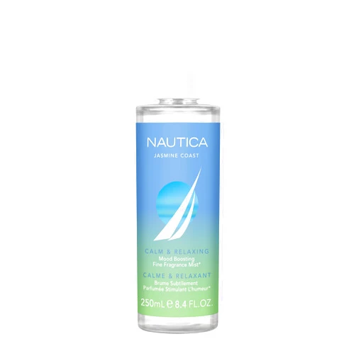 Nautica for Her Jasmine Coast Body Mist, 8.4 Fl Oz (Pack of 1), Notes of Pear, Jasmine, and Musk, Women's Fragrance, Long Lasting, Mood-Boosting Fragrance, Vegan Formula