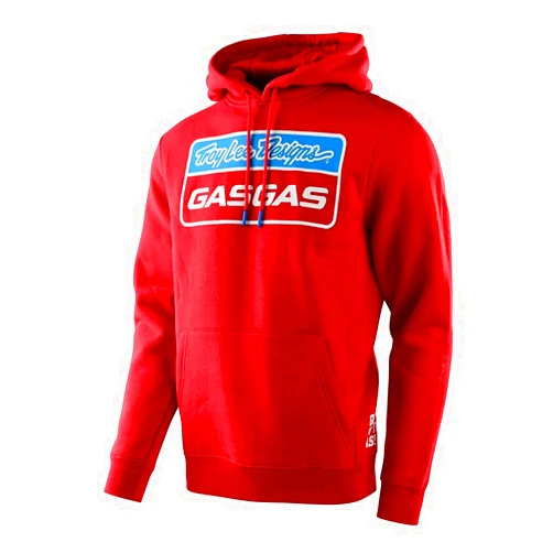 Troy Lee Designs Motorcycle Motocross Racing Pullover Hoodie Jacket, TLD GASGAS TEAM STOCK PULLOVER HOODIE
