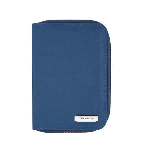Travelon RFID Blocking Passport Zip Wallet