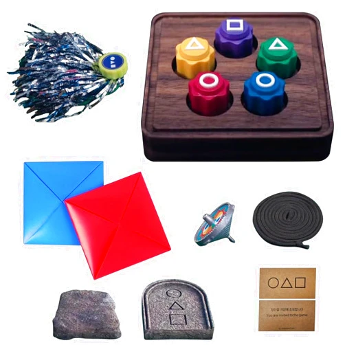Generic Gonggi Korean Game, Gonggi Korean Tossing Game Set - Jebi chagi, Gong-gi, Biseokchigi, Paeng-y, DDAKJI, Gonggi Traditional Play Tossing Game,Stone Pebbles Set, Stone Catching Game
