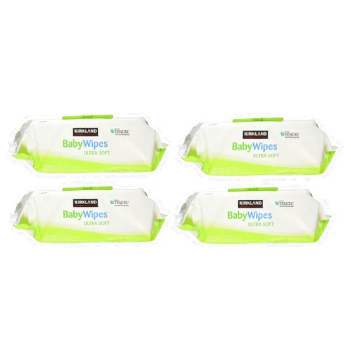 Kirkland Signature Baby Wipes, tRDARz, 4 Pack(100 Wipes)