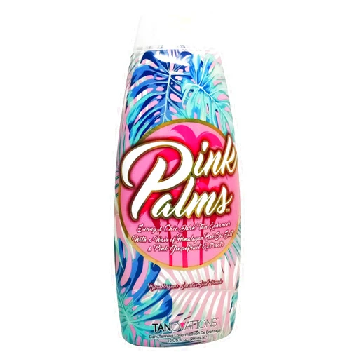 Tanovations Ed Hardy Tanovations Pink Palms Sunny & Chic Dark Tan Enhancer - 10 oz.