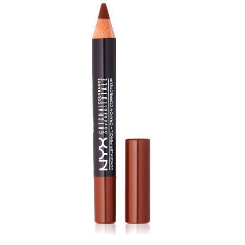 NYX Professional Makeup Gotcha Covered Concealer Pencil, Deep Espresso, 0.04 Ounce