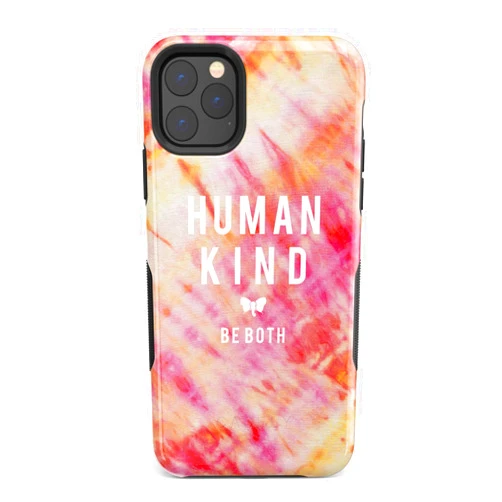 Casely iPhone 11 Pro Case | #SpreadHope x Ivory Ella | Human Kind Tie Dye Case | Bold Protective Design