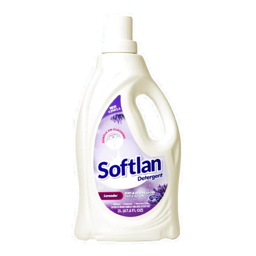 Softlan Liquid Detergent Lavender Scent 67oz Stain & Dirt Removal Whitening Clothes