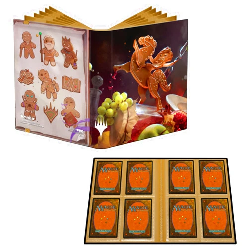 Ultra Pro - Wilds of Eldraine 4-Pocket PRO-Binder Syr Ginger, The Meal Ender for Magic: The Gathering, Holds & Protects 160 Standard Size Cards for MTG, Collectible Cards, Game cards, Rare Cards