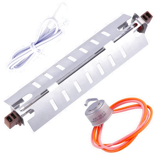 SUMNEW WR51X10055 Refrigerator Defrost Heater Replacements WR55X10025 Refrigerator Temperature Sensor WR50X10068 Defrost Thermostat Compatible with general Electric Hotpoint Refrigerators Replaces WR51X10030