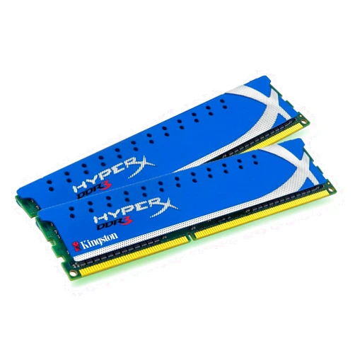 Kingston Technology HyperX 4 GB Kit (2x2 GB Modules) 4 Dual Channel Kit 1600 (PC3 12800) 240-Pin DDR3 SDRAM KHX1600C9D3K2/4GX