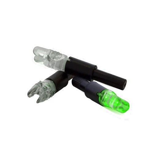 New Archery Products Thunderglo Compound Bow LED Illuminated Durable Long-Lasting Auto Turn-On Arrow Nocks - 3 or 6 Pack