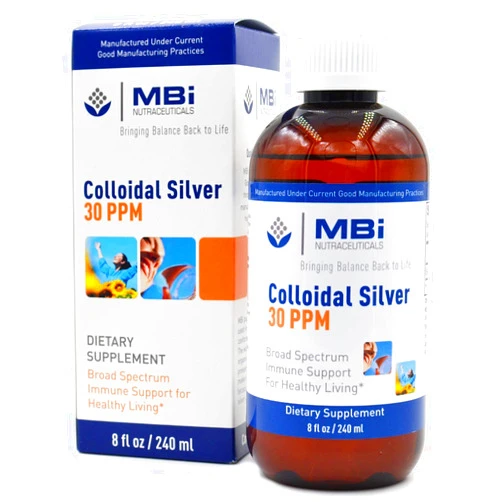 MBI Nutraceuticals Colloidal Silver 30 PPM