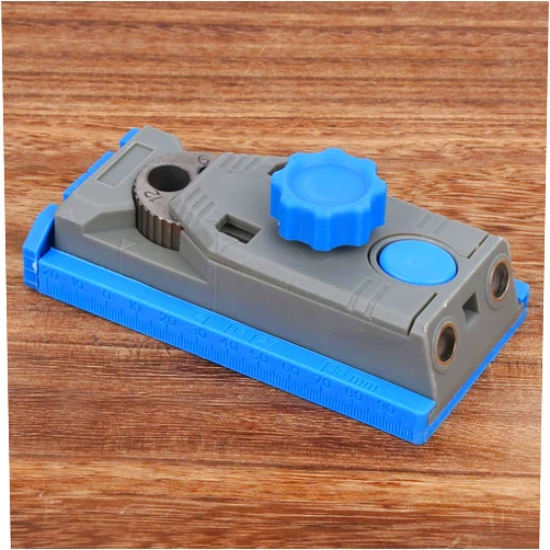 Yunseity Woodworking Punch LocatorPunch Positioner Dowel JigWoodworking Hole Punch Doweling JigHole Puncher Locator Woodworking Drilling Tools