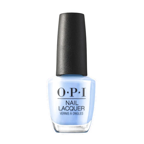 OPI Nail Lacquer Nail Polish | Opaque Light Blue Crème Chip Resistant Nail Polish | Vegan, Fast Drying, Streak Free