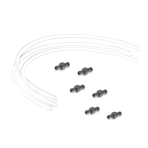 Namroh.HC 3x Milk Tubes Hoses L=36cm compatible for Melitta Miele Nivona Coffee Machines +6x Connector Nipples