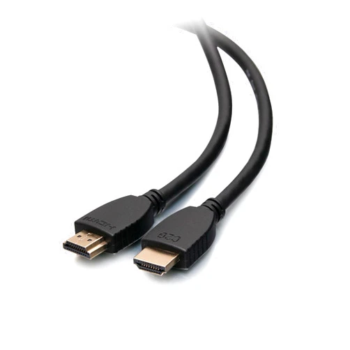 C2G Legrand Ethernet Cable, 4k High Speed HDMI Cable, Black In Wall HDMI Cable, 60 hz HDMI Cable, 15 Foot HDMI Cable, 1 Count, C2G 50612