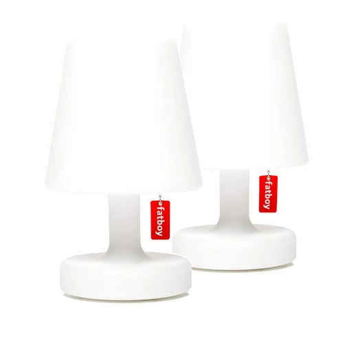 Fatboy USA ETPSNG-WHT-2PK Edison The Petit Table Lamp, White, 2 Set