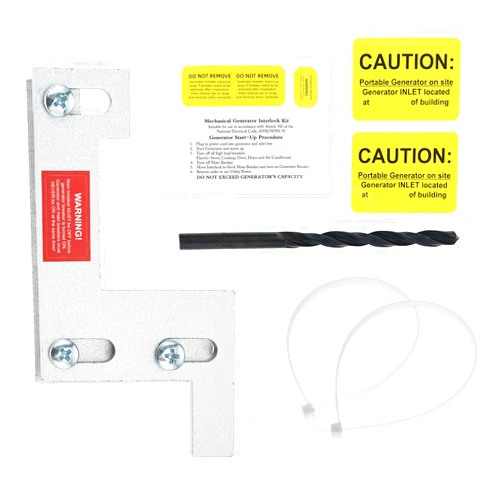 Gohantee Generator Interlock Kit Compatible with ITE, Siemens, Gould and Murray 150 or 200 Amp Main Breaker Interlock Switch for Generator, 1 1/4