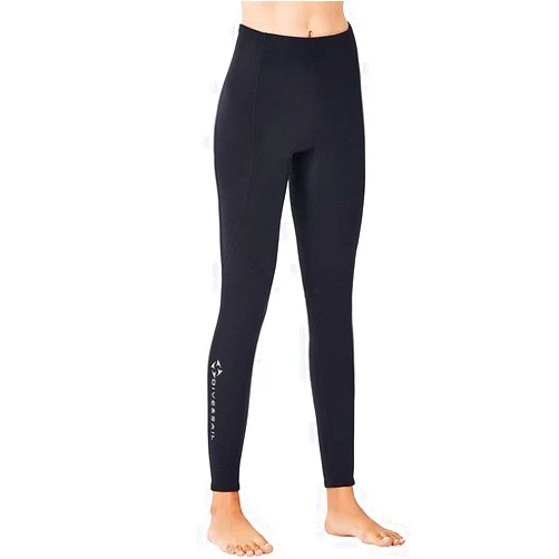 Skyone Wetsuit Pants for Women & Men - Neoprene Leggings, 3MM Swim Tights - Black, Long, Warm, for Surfing, Snorkeling, Boating & Kayaking