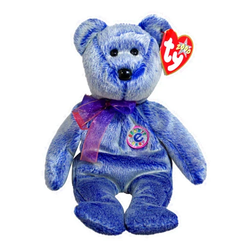 Beanie Babies Ty Periwinkle The Bear