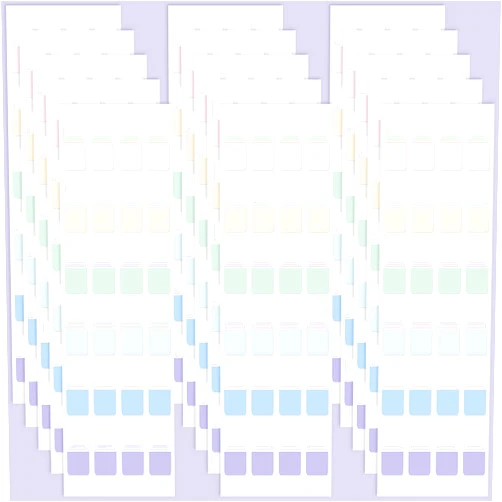 Outus Sticky Index Tabs Adhesive Flag Tabs Colored Page Markers Repositionable Writable File Tabs for Books Documents Paper Filer Folders Reading Notes, Multi Color (480 Pieces)