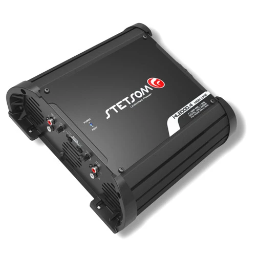Stetsom HL 2000.4 1 Ohm Multichannel Car Audio Amplifier, HL2000.4 2K Watts RMS, 4 Channel, 1Ω Stable Full Range HD Sound Quality Car Stereo MD Crossover HPF LPF Bass Boost Front Rear Bridge Speakers