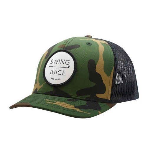 SwingJuice Trucker Golf Hat Retro Golf Funny Golf Hat for Men and Women