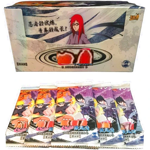 Generic Anime Kayou Narutoninja CCG/TCG Great War Booster Box, 18 Packs, Sasuke Tier 4 Wave 4