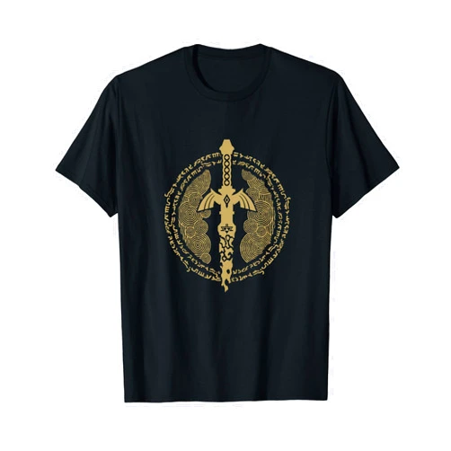 The Legend of Zelda Tears Of The Kingdom Master Sword Logo T-Shirt