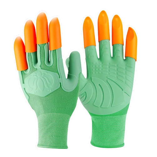 Maxtide Kids Claw Digging Gloves, Children Gardening Beach Playing Rubber Gloves for Children Ages 9-14, Outdoor Exploration