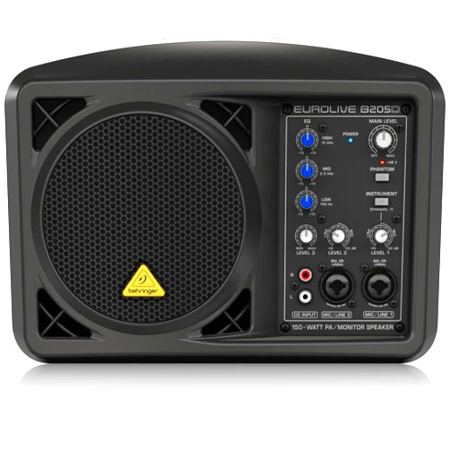 Behringer Eurolive B205D 150W 5.25 inch Powered Monitor Speaker