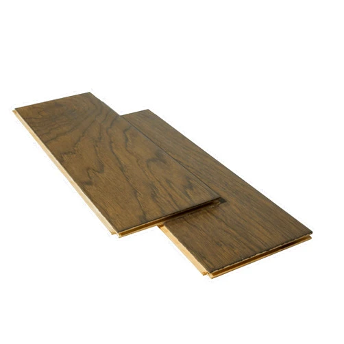 SIMPLEFLOORS Engineered Hardwood Flooring | Hickory Hand Scraped | $2.89/sq.ft. | JAC-005 Granite | Single Sample Tile (5