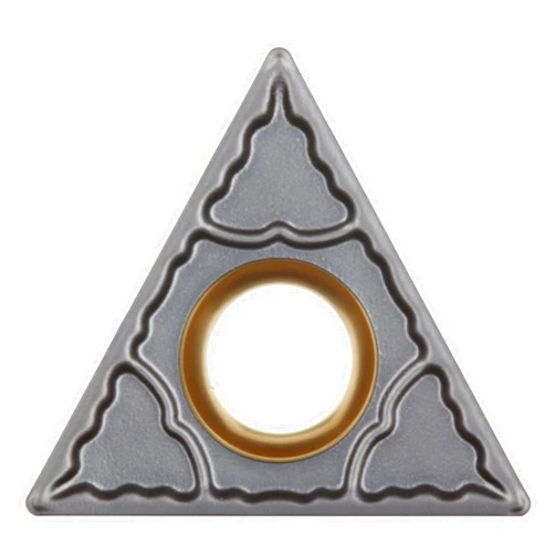 Sandvik Coromant CoroTurn 107 Carbide Turning Insert, TCMT, Triangle, KR Chipbreaker, GC3210 Grade, Multi-Layer Coating, TCMT 3(2.5)3-KR, 3/8