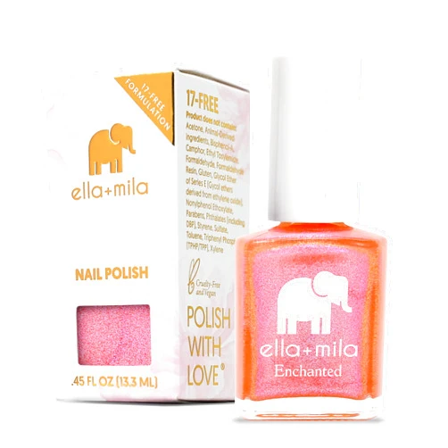 ella+mila Professional Nail Polish - Quick Dry Nail Polish - Long-Lasting & Chip Resistant Formula (Enchanted Collection - Aurora Lights - 0.45 fl oz)