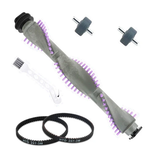 Erinice Replacement Brush Roller for Shark Navigator Lift Away Upright Vacuum NV22 NV22L NV26 NV42 NV70 NV80 NV350 NV355 NV356 NV356E NV360 UV440 Replacement Part, 1 Roller Brush + 2 Belts + 2 Wheels