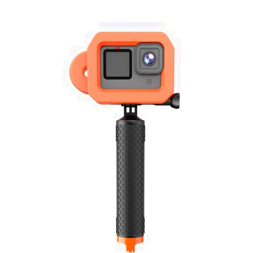 Fotoleey Underwater Floating Case and Hand Grip for GoPo Hero 12, Hero 11