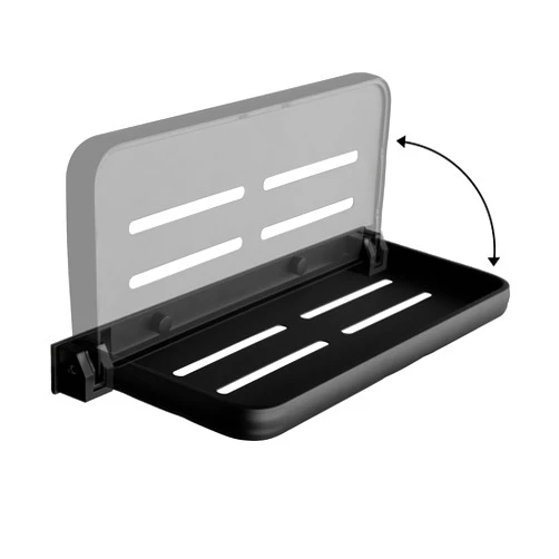 AYWSTC RV Fold-Down Shelf - Wall-Mounted Folding RV Shelves - Compact Camper & Trailer Accessory for Interior Organization - Space-Saving,Waterproof & Rust-Proof, Aluminum