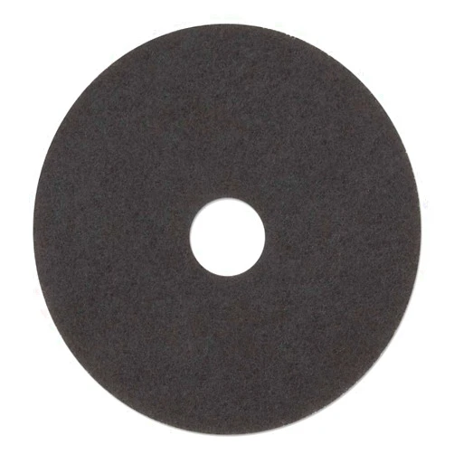 Boardwalk BWK4020HIP 20 in. Diameter High Performance Stripping Floor Pads - Grayish Black (5/Carton)