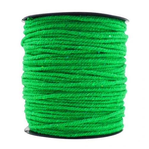 Mandala Crafts 3mm Macrame Cord Cotton String for Crafts - Green Macrame Rope Natural Cotton Rope Macrame Supplies - 109 Yds Cotton Cord Twisted Macrame Yarn